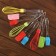 Set for baking the share "ice", 3 objects: a blade 23.5 cm, a brush 20.5 cm, a corolla 25 cm, color mix