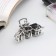 Hair crab "Jum" Vetochka, 5 cm, silver
