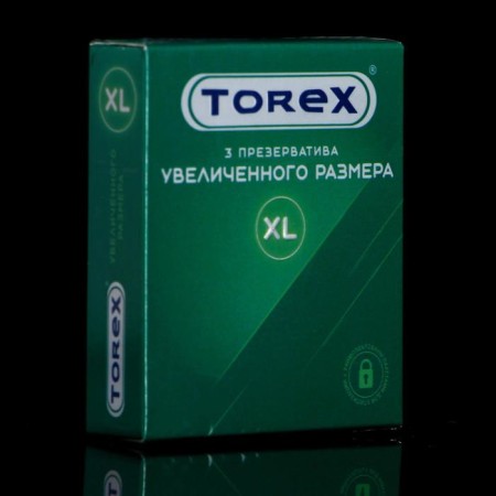 Torex condoms of an increased size, 3 pcs.-6