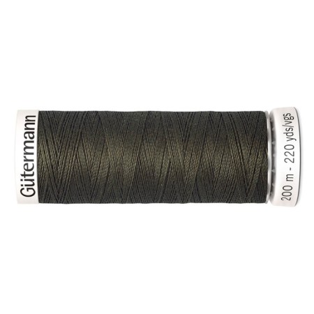 SEW-HALL thread for all materials, 200 m, 748277 (673 Turkish Coffee)