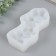 Mold Silicon "Column of flowers" 3.1x6x13cm