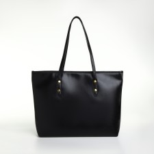 Women's bag with lightning, black color
