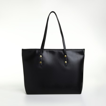 Women's bag with lightning, black color