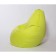The pear-bag is small, diameter 70 cm, height is 90 cm, the color is light