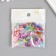 Beads for creativity Plastic "Rhombus Crystal Holography" set 20 grams mix 0.6x0.6x1.2 cm