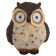 Lamp Garden era on the sunny battery "Owl Brown" LED, IP54