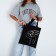 Shoper "silhouette" sparkles, without lightning, without lining, black color