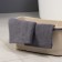 Raccoon rag, 220 g/m², 60 × 80 cm, microfiber, ultrasound, 2 pcs, color gray