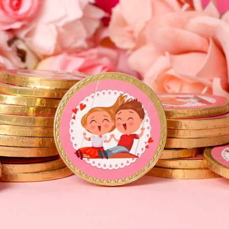 Chocolate medal "With Love", 25 g