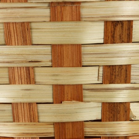 Wicker basket, d21 x 10/24 cm, bamboo-4