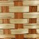 Wicker basket, d21 x 10/24 cm, bamboo