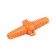 Adapter, for hoses 1 "(25 mm) and 3/4" (19 mm), plastic