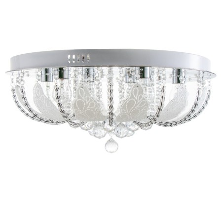 Svetogor chandelier "Butle" 8x60W E27 LED lighting chrome 60x60cm-16