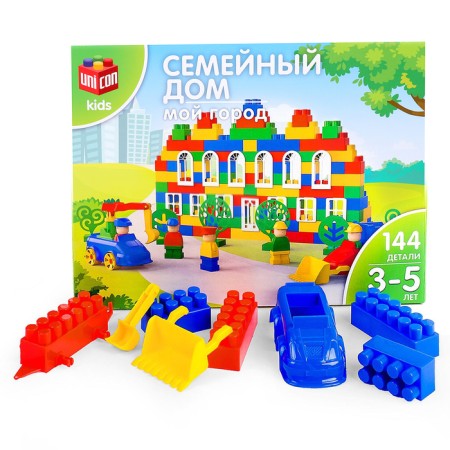 Конструктор «Мой город: Семейный дом», 144 детали-1
