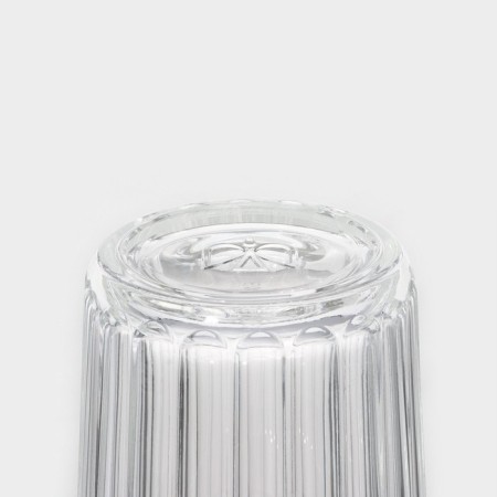 Set of glass glasses "Faced", 6 pcs, 250 ml-5