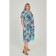 Women's dress, size 64, blue color
