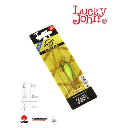 Balancir Lucky John Baltic 5 + tee, 5 cm, color 29 blister-2