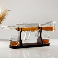 Mini -bar machine, on a stand, for 2 persons, shtof - 800 ml, glasses 330 ml, 53 x 7 x 23 cm