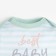 Body baby, white color/strip, height 68 cm