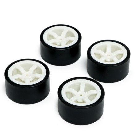 The radio -controlled car "Drift" works on the battery, light, replaceable wheels in the kit-6