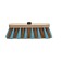 Street wooden brush, coconut and plastic bristles, mix