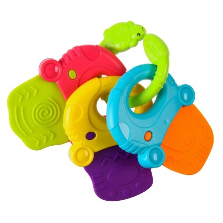 The rattle-prize-player “Keys on the ring”, with elastic details, Kroshka I-1