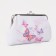 Cosmetic bag on the farmar, white color