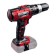 Drill-shuruvret shock bison DShu-185, 18 V, 1400 rpm, 22500 beats/min, without ZU and AKB