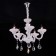 Cluster CL351150 "Irida" 5x60W E14 white 58x58x70 cm