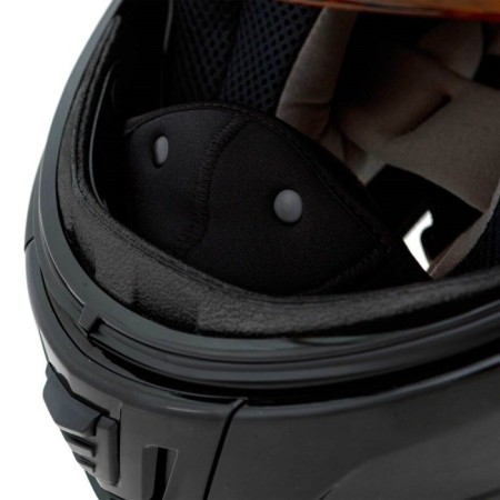 Snowmobile helmet Zox Condor, double glass, gloss, size XL, black-6