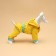 Combineson for dogs, DUPO, size XL (DS 40, OG 54), yellow