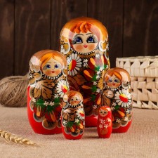 Matryoshka 5 puppet 