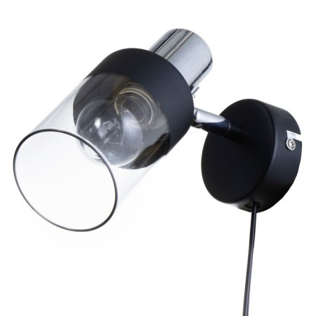 Bra with a switch on the wire "Anabel" E14 40W black 20x8x15cm-1