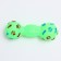 Brying toy "dumbbells with paws" for dogs, 13 cm, green