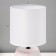 Board lamp "Adelela" E14 40W white-pink 15x15x29 cm