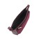 Women's bag (B2800-07140) Artificial leather + suede, burgundy, 1x210x30 cm