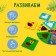 Board game for kids "Tactile lotto", animals