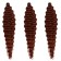 Merida Africolocons, 60 cm, 270 grams, burgundy/dark red HKB350A/13 (Ariel)
