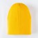 Two-layer children's hat, mustard color, size 46-50