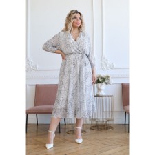 Female dress, size 50, white color
