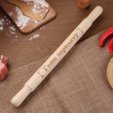 Bolshoi rolling pin with an engraving 