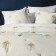 Cover with pillowcases "Alice", size 230x250 cm, ivory color
