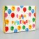 Gift folding box, packaging, "Happy Birthday", 31 x 24.5 x 8 cm