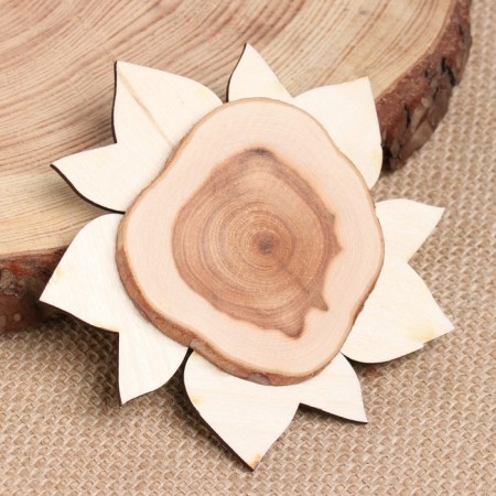 Hot "leaf", 12 cm, juniper-1