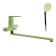ACCOONA A7166K bath mixer, single -leaf, divertor in the case, 35 cm, green