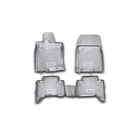 Rugs in the Toyota FJ-Cruiser salon, 2006-2016 4 pcs. (polyurethane)
