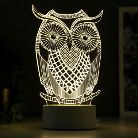 Lamp "Big Eagle" Led White from the network 9.5x13x22cm Risalux-3