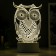 Lamp "Big Eagle" Led White from the network 9.5x13x22cm Risalux
