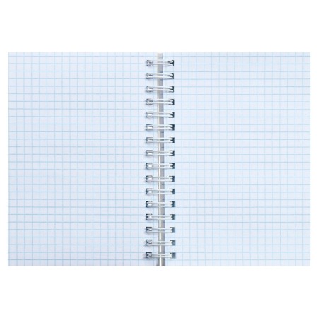 Note book A6, 120 sheets in the cage on the crest "New Office", cover Cardon, Mix-3