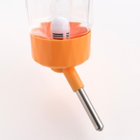 Animal drinkers, 750 ml, fastening-spring, orange-2